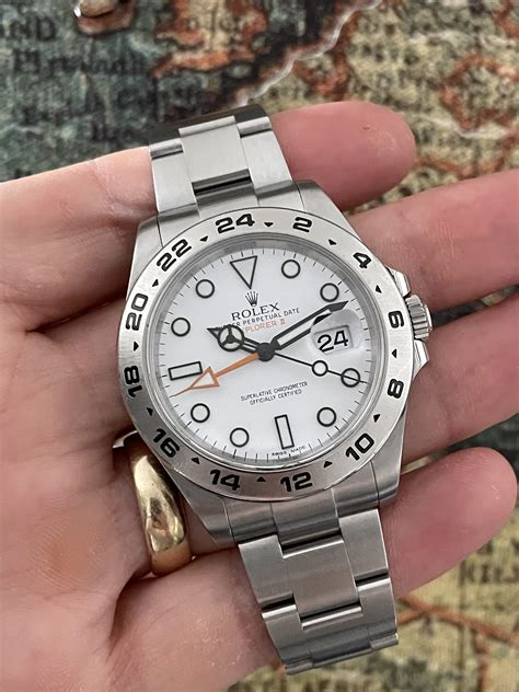 rolex explorer 2 value today.